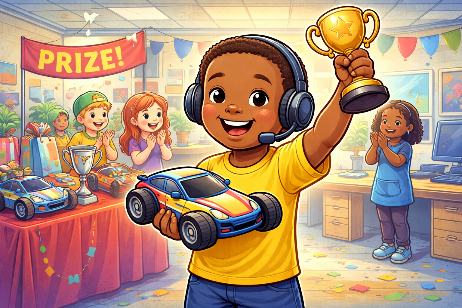 $75 donation supports a small family event setup